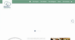 Desktop Screenshot of dialoguesonimmigration.org